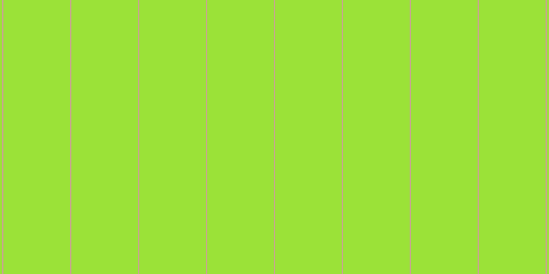 #9be238, #caa393 vertical lines, two pixels wide, ninety-seven pixels apart