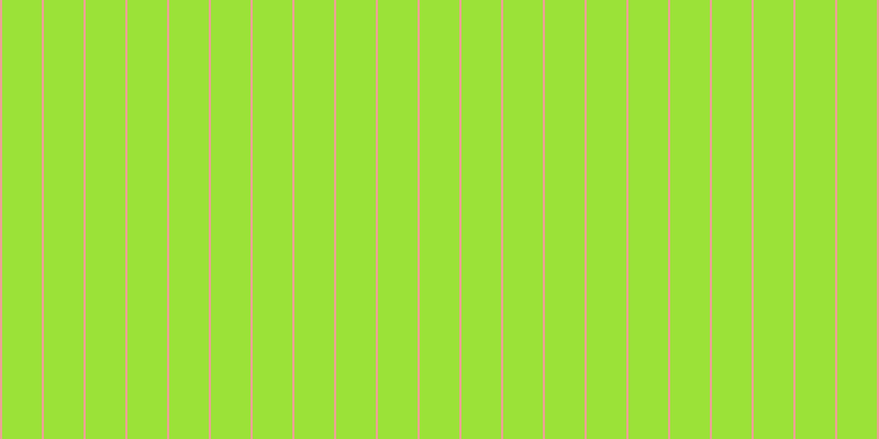 #9be238, #eba393 vertical lines, two pixels wide, thirty-six pixels apart