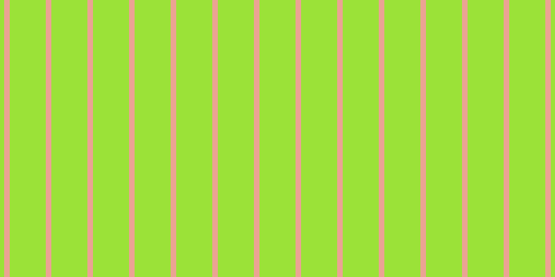 #9be238, #eba393 vertical lines, eight pixels wide, fifty-two pixels apart