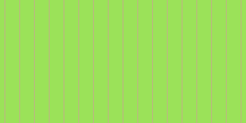 #9be259, #caa393 vertical lines, two pixels wide, forty-six pixels apart