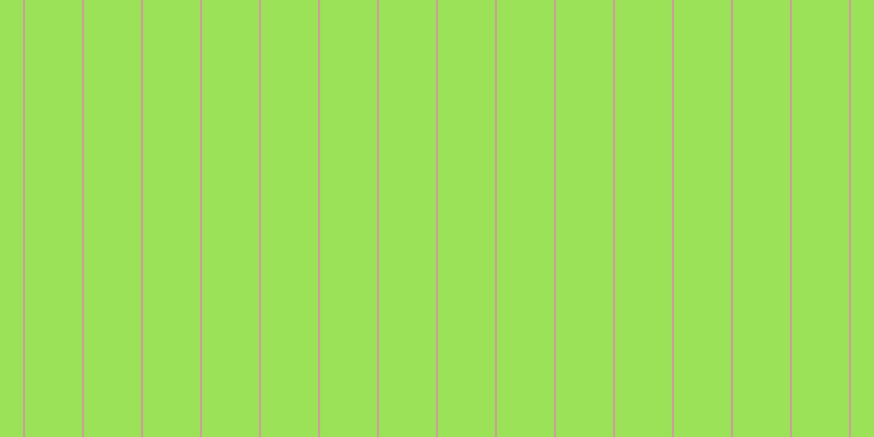 #9be259, #caa393 vertical lines, two pixels wide, fifty-two pixels apart