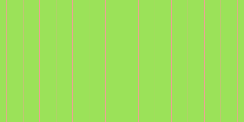 #9be259, #eba393 vertical lines, two pixels wide, fifty-two pixels apart