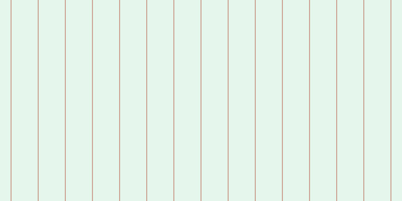 #9be2bc (25%), #caa393 vertical lines, two pixels wide, fifty-two pixels apart