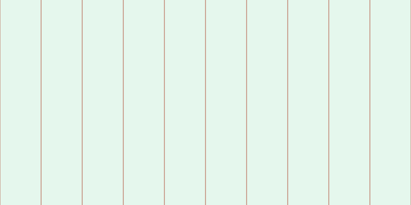 #9be2bc (25%), #caa393 vertical lines, two pixels wide, seventy-eight pixels apart