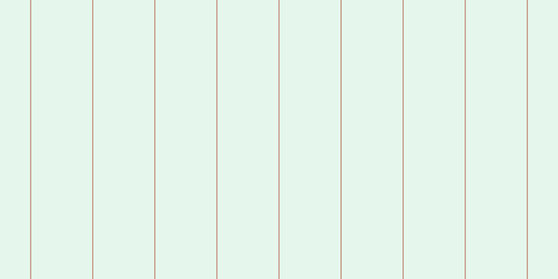 #9be2bc (25%), #caa393 vertical lines, two pixels wide, eighty-seven pixels apart