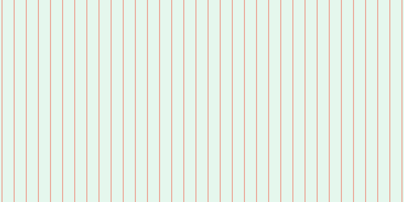 #9be2bc (25%), #eba393 vertical lines, two pixels wide, twenty-two pixels apart
