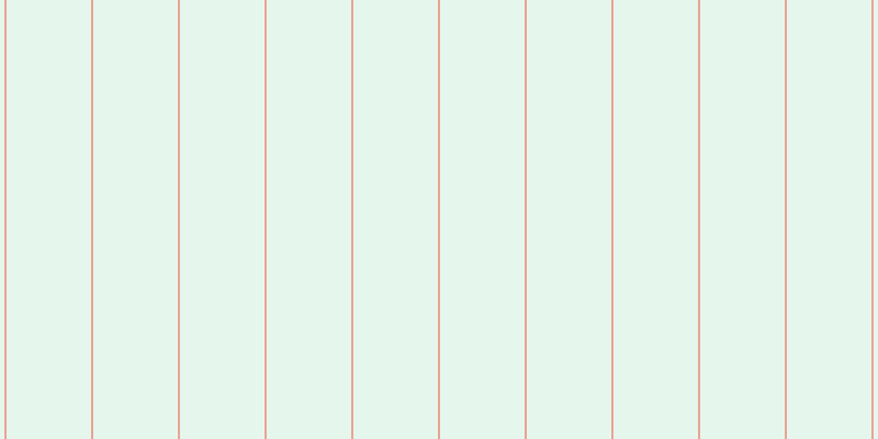 #9be2bc (25%), #eba393 vertical lines, two pixels wide, seventy-seven pixels apart