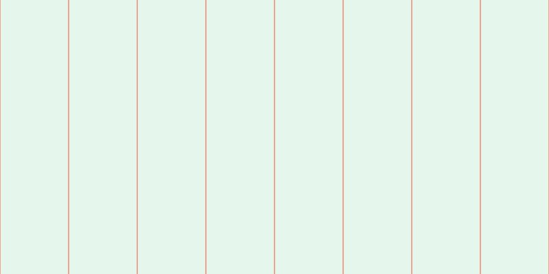 #9be2bc (25%), #eba393 vertical lines, two pixels wide, ninety-eight pixels apart