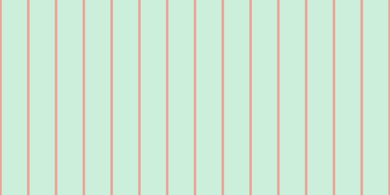 #9be2bc (50%), #eba393 vertical lines, five pixels wide, fifty-two pixels apart