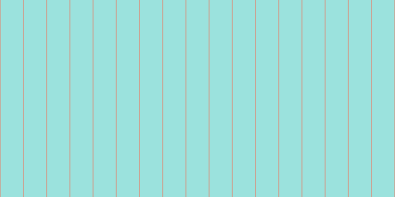 #9be2dd, #caa393 vertical lines, two pixels wide, forty-five pixels apart