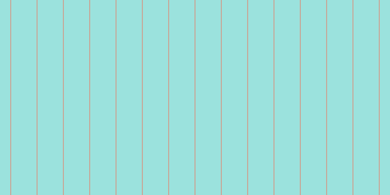 #9be2dd, #caa393 vertical lines, two pixels wide, fifty-two pixels apart