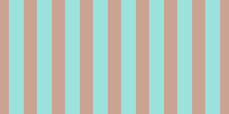 #9be2dd, #caa393 vertical lines, forty-six pixels wide, fifty-two pixels apart
