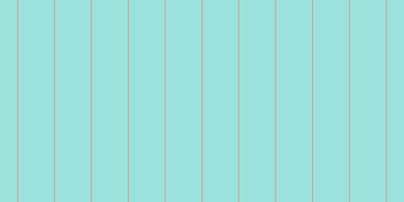 #9be2dd, #caa393 vertical lines, two pixels wide, seventy-one pixels apart