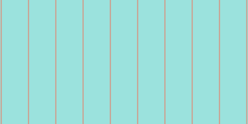 #9be2dd, #caa393 vertical lines, four pixels wide, eighty-four pixels apart