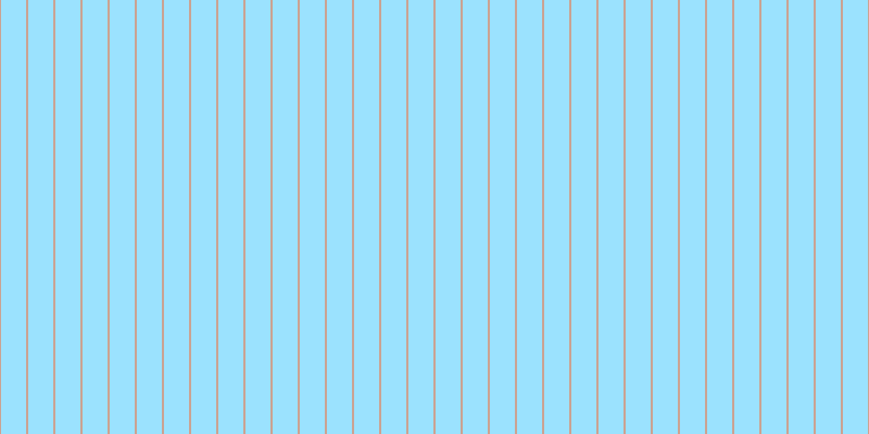 #9be2fe, #caa393 vertical lines, two pixels wide, twenty-three pixels apart