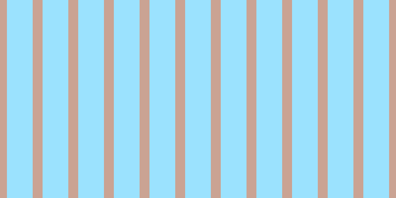 #9be2fe, #caa393 vertical lines, twenty pixels wide, fifty-two pixels apart
