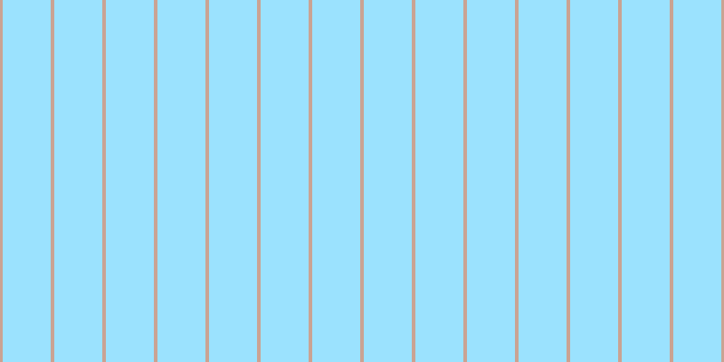 #9be2fe, #caa393 vertical lines, four pixels wide, fifty-three pixels apart