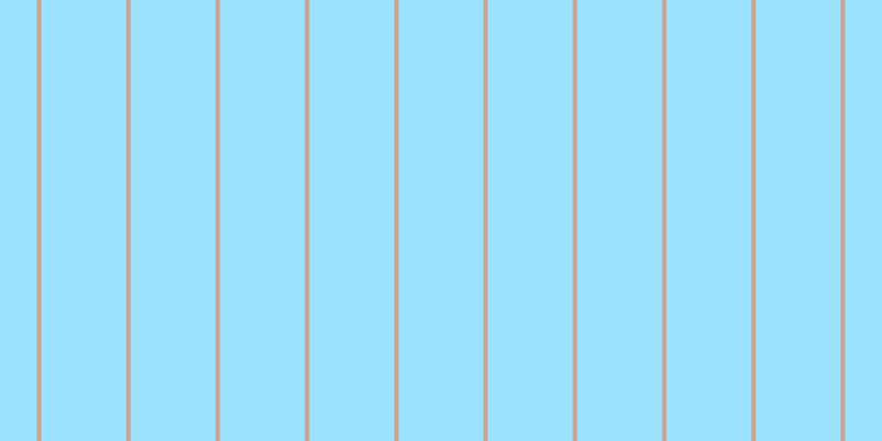 #9be2fe, #caa393 vertical lines, four pixels wide, seventy-seven pixels apart