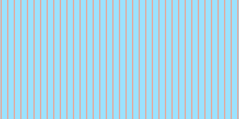 #9be2fe, #eba393 vertical lines, four pixels wide, eighteen pixels apart