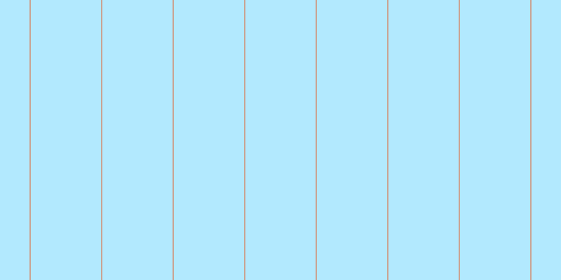 #9be2fe (75%), #caa393 vertical lines, two pixels wide, one hundred pixels apart