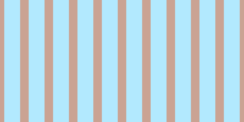 #9be2fe (75%), #caa393 vertical lines, twenty-eight pixels wide, fifty-two pixels apart