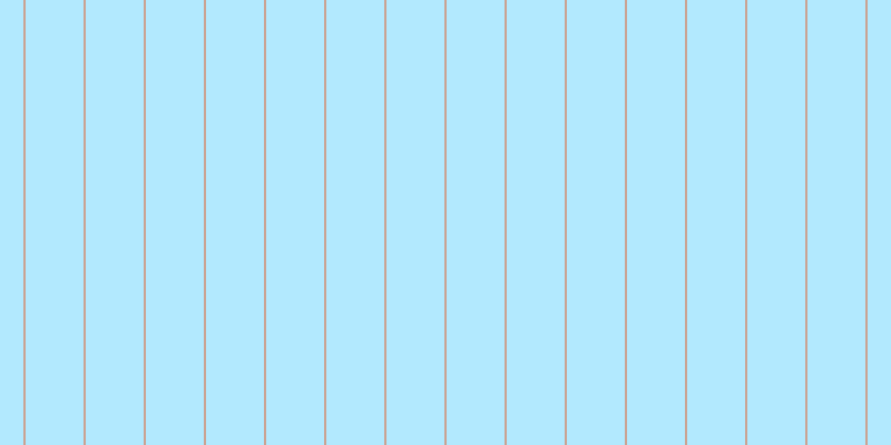 #9be2fe (75%), #caa393 vertical lines, two pixels wide, fifty-two pixels apart