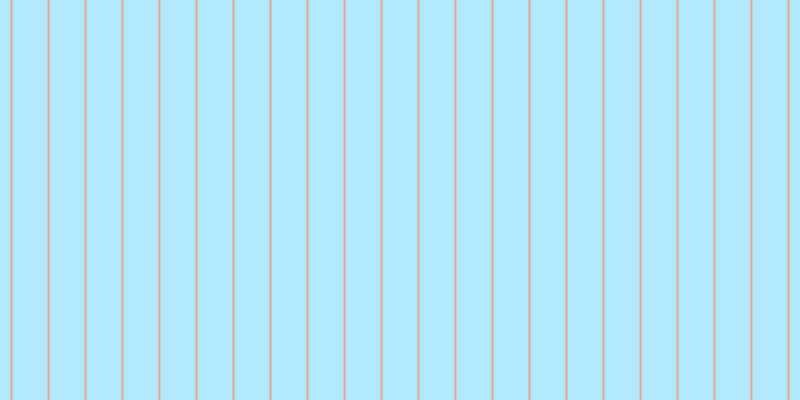 #9be2fe (75%), #eba393 vertical lines, two pixels wide, thirty-five pixels apart