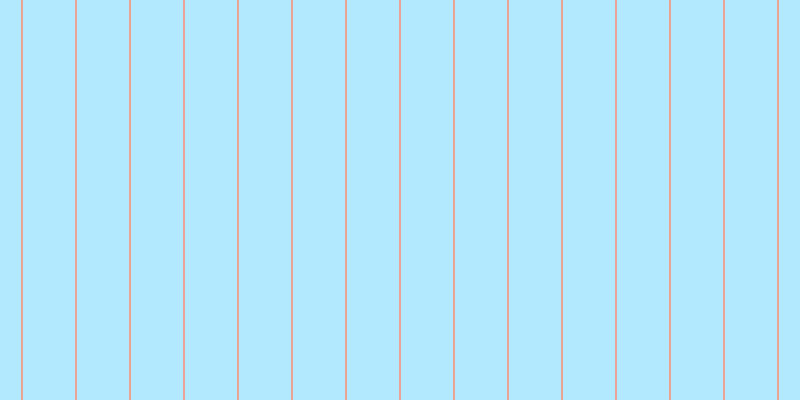 #9be2fe (75%), #eba393 vertical lines, two pixels wide, fifty-two pixels apart