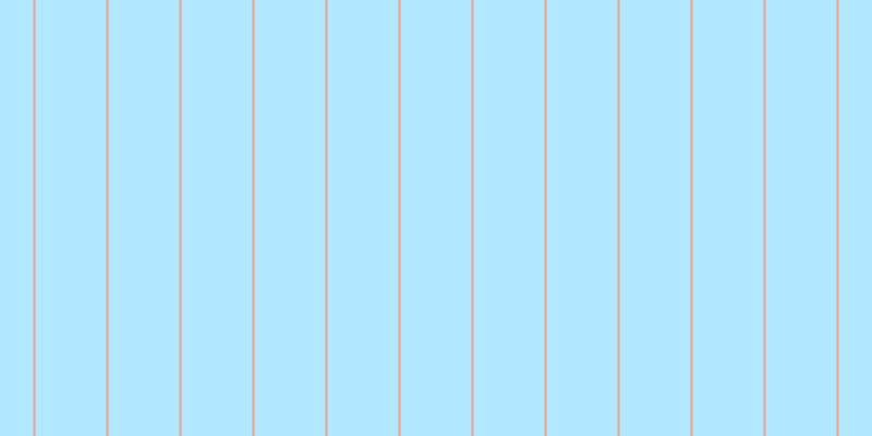 #9be2fe (75%), #eba393 vertical lines, two pixels wide, sixty-five pixels apart