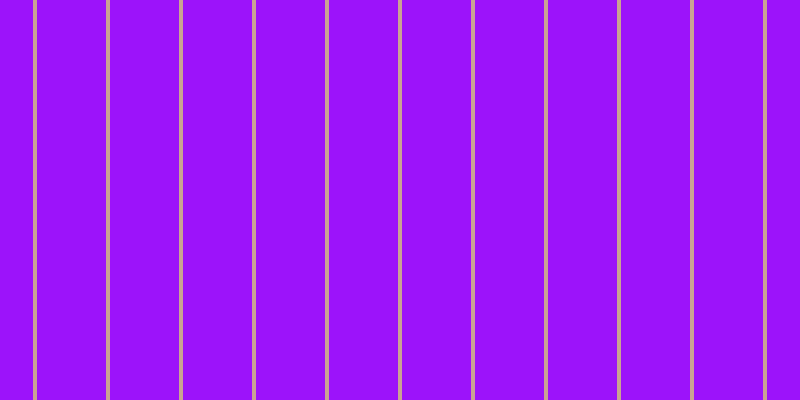 #9c13fa, #caa393 vertical lines, four pixels wide, sixty-nine pixels apart