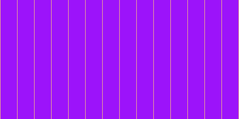 #9c13fa, #eba393 vertical lines, two pixels wide, fifty-five pixels apart