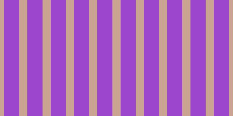 #9c46cd, #caa393 vertical lines, twenty-eight pixels wide, fifty-two pixels apart