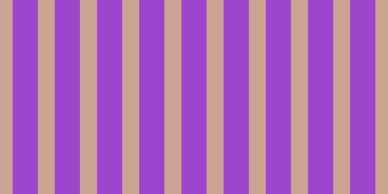 #9c46cd, #caa393 vertical lines, thirty-five pixels wide, fifty-two pixels apart