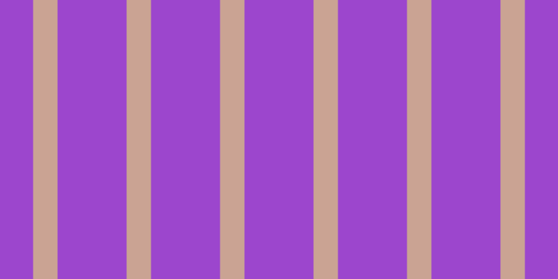 #9c46cd, #caa393 vertical lines, thirty-five pixels wide, ninety-nine pixels apart