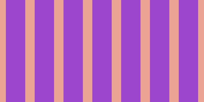 #9c46cd, #eba393 vertical lines, thirty-seven pixels wide, seventy-six pixels apart