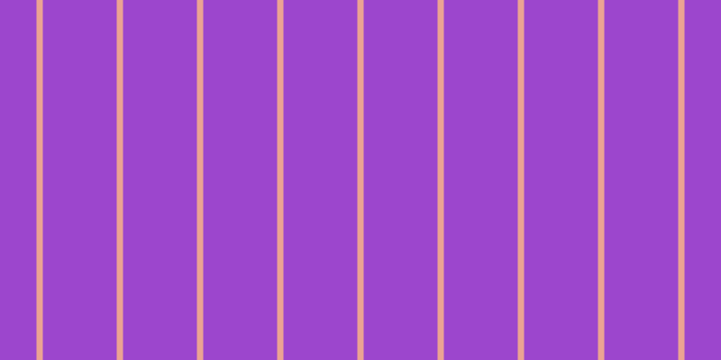 #9c46cd, #eba393 vertical lines, seven pixels wide, eighty-two pixels apart