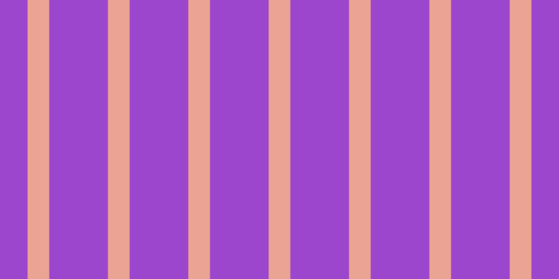 #9c46cd, #eba393 vertical lines, thirty-one pixels wide, eighty-four pixels apart