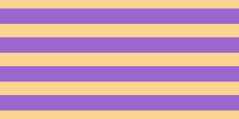 #9c67cd, #fcd393 horizontal lines, forty-five pixels wide, fifty-two pixels apart