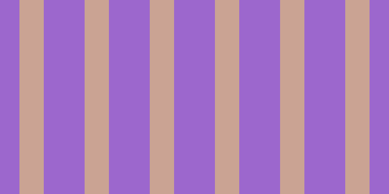 #9c67cd, #caa393 vertical lines, fifty pixels wide, eighty-four pixels apart