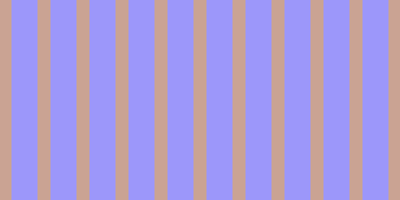 #9c97fa, #caa393 vertical lines, twenty-six pixels wide, fifty-two pixels apart