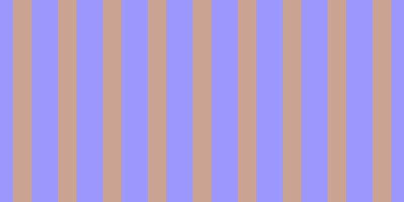#9c97fa, #caa393 vertical lines, thirty-seven pixels wide, fifty-two pixels apart