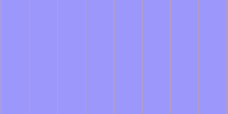 #9c97fa, #caa393 vertical lines, two pixels wide, ninety-seven pixels apart