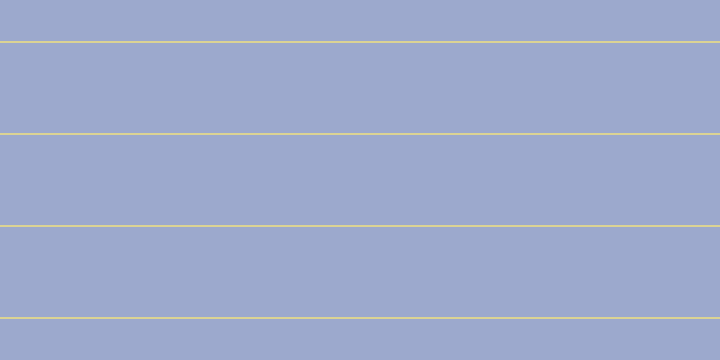 #9ca9cd, #dbd393 horizontal lines, two pixels wide, one hundred pixels apart