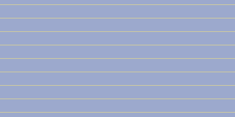 #9ca9cd, #dbd393 horizontal lines, two pixels wide, forty-four pixels apart