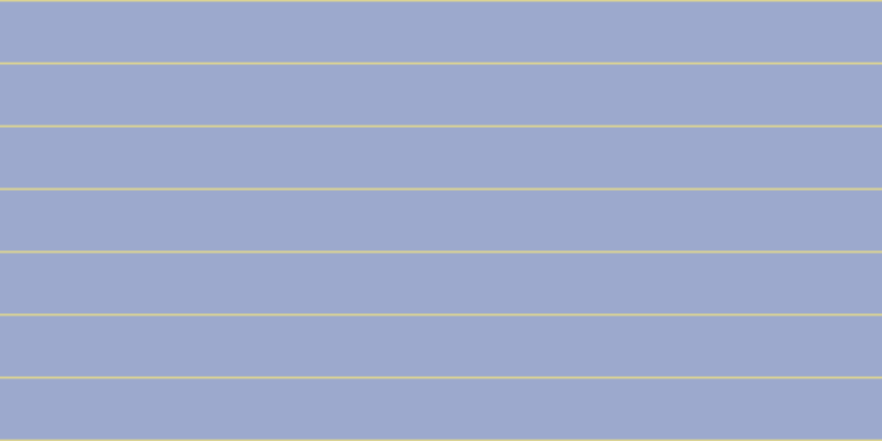 #9ca9cd, #dbd393 horizontal lines, two pixels wide, fifty-five pixels apart