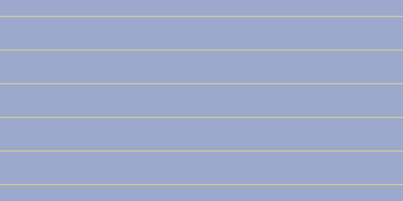 #9ca9cd, #dbd393 horizontal lines, two pixels wide, sixty-five pixels apart