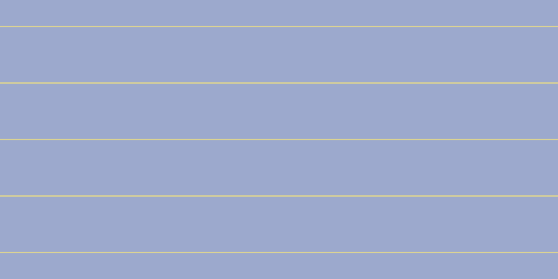 #9ca9cd, #dbd393 horizontal lines, two pixels wide, seventy-nine pixels apart