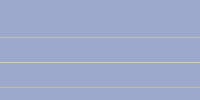#9ca9cd, #dbd393 horizontal lines, two pixels wide, ninety-nine pixels apart