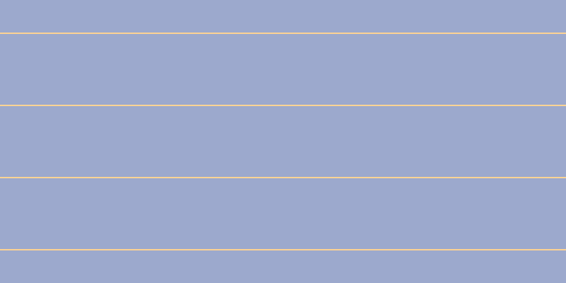 #9ca9cd, #fcd393 horizontal lines, two pixels wide, one hundred pixels apart