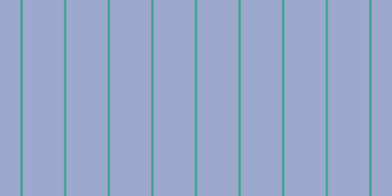 #9ca9cd, #46a393 vertical lines, five pixels wide, eighty-four pixels apart